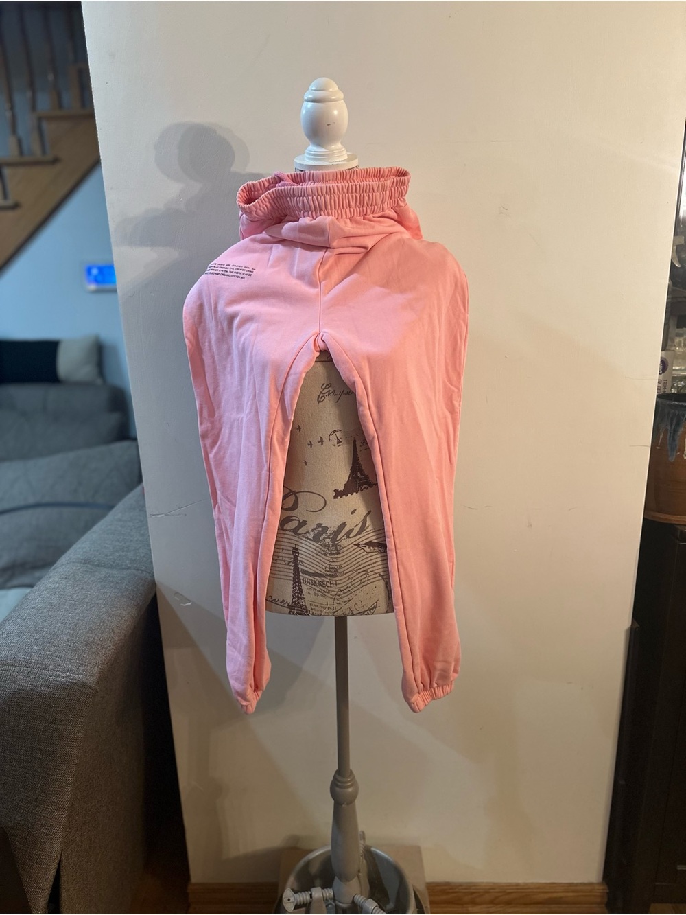 Pangaia Bubblegum Pink Drawstring Joggers